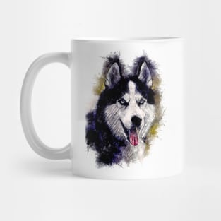 Alaskan Husky Mug